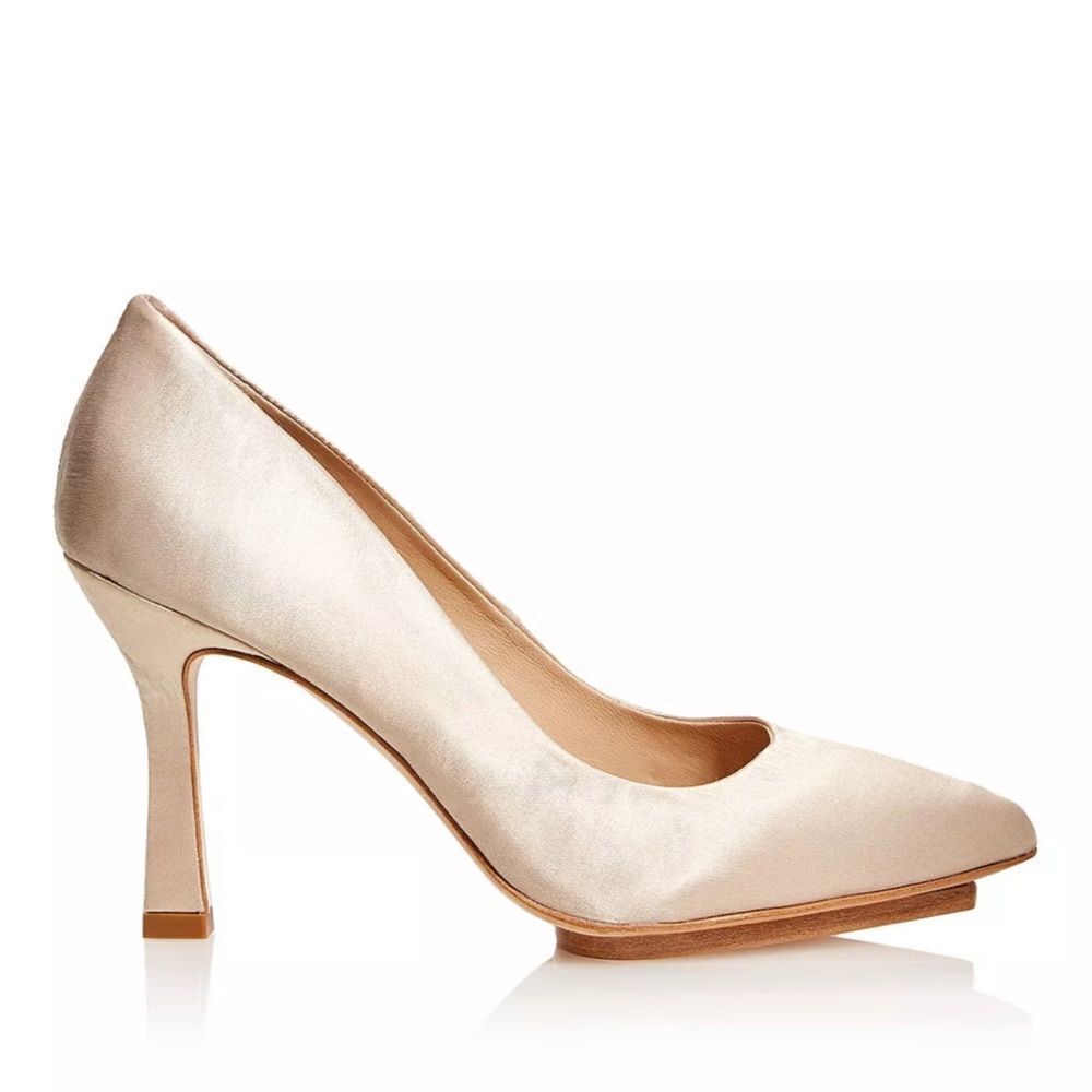 Salone Monet Satin Pumpsnew! — image 2 of 8
